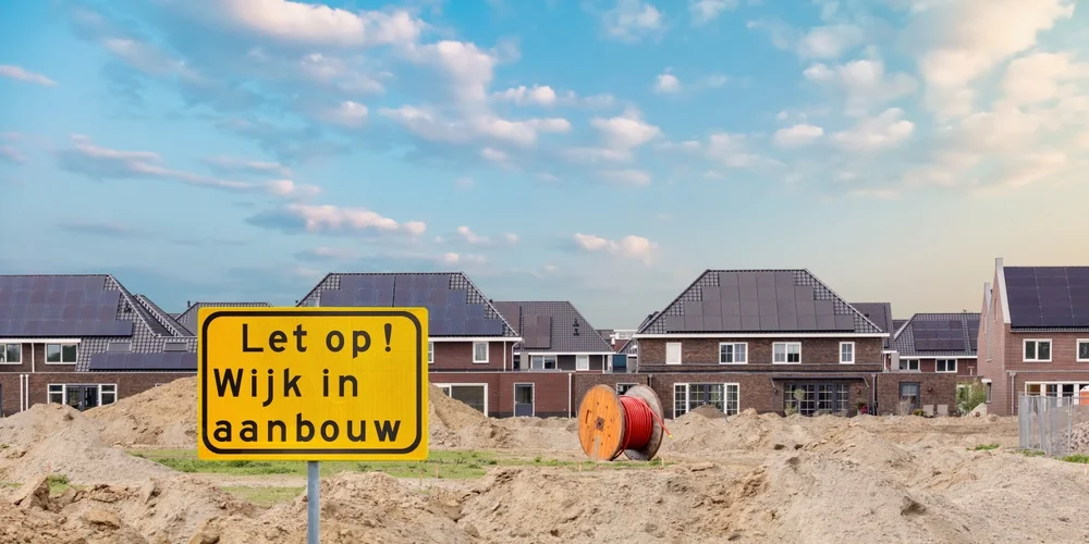 Glasvliesbehang voor nieuwbouw in Leiden is de beste keuze.